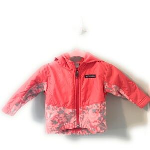 COLUMBIA INFANT GIRLS SNOW WARM HOODIE JACKET